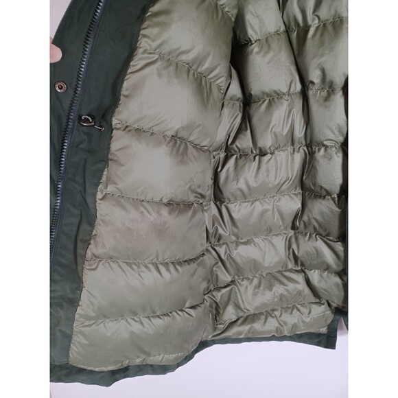 Alpine Design Down Jacket Women's Medium Winter Cold Hooded Waist Toggle - Picture 5 of 11